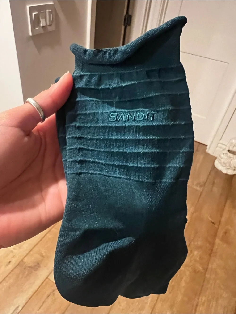 Bandit unisex grid hunt run socks